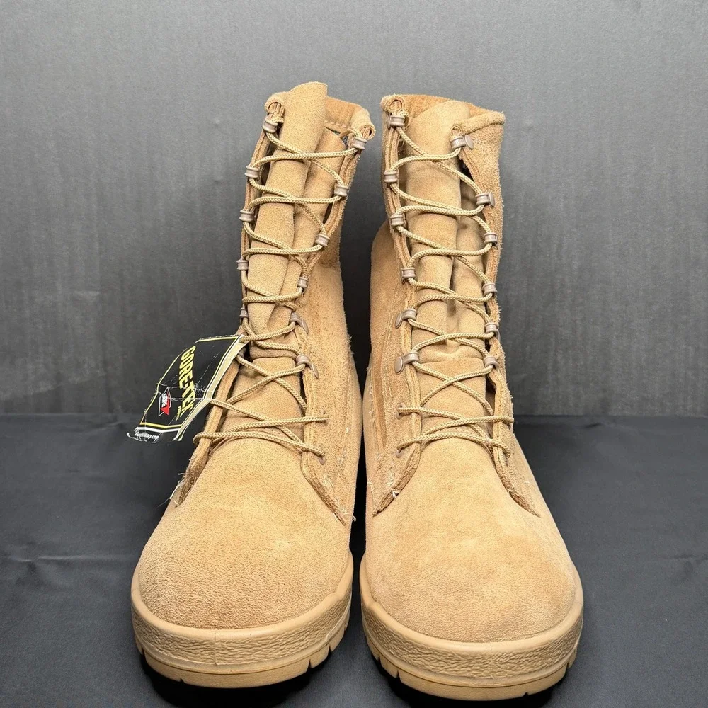 Altama Boots Mens Sz 11.5 W Tan Gore-Tex Cold Weather Combat Military Jungle New